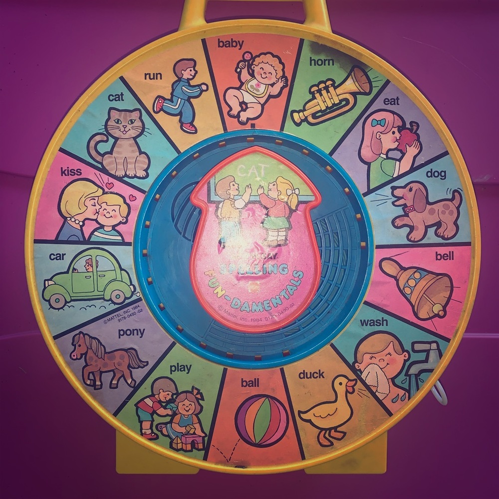 See and Say Vintage Toy